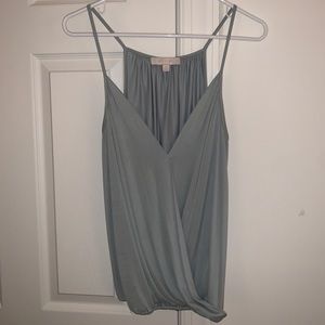 ANTHROPOLOGIE ERI + ALI cinched waist tank top